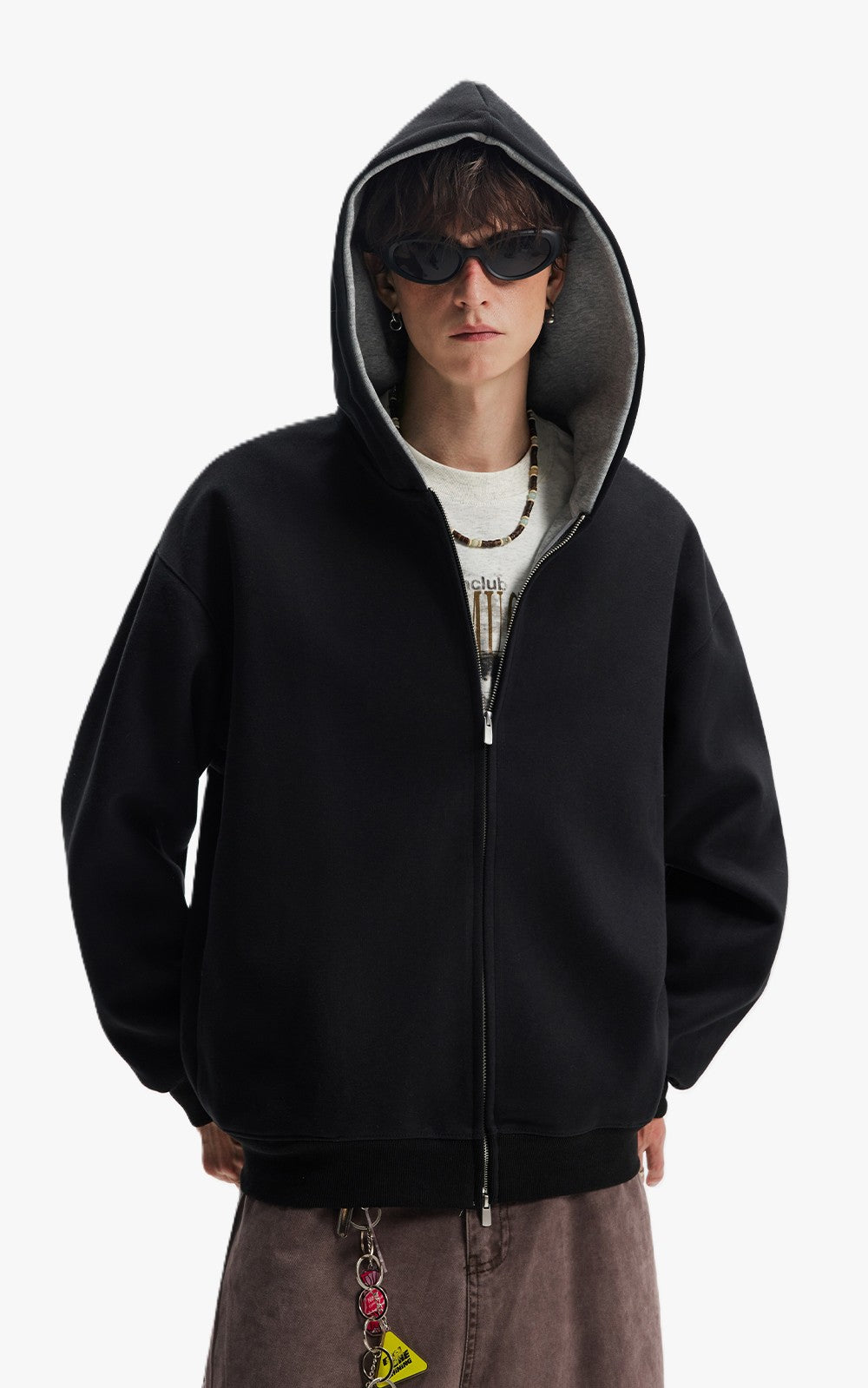 Cleanfit Double-Zip Hooded Sweatshirt