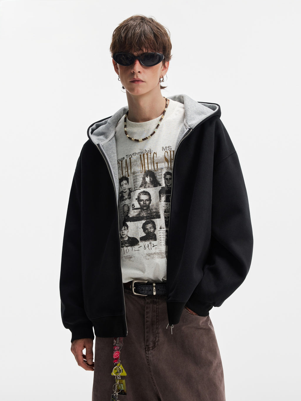 Cleanfit Double-Zip Hooded Sweatshirt